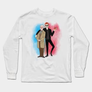 aziraphale & Crowley Long Sleeve T-Shirt